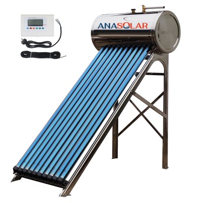 Panou solar presurizat 100 litri, 4 anotimpuri, pentru apa calda, heat-pipe, cu Controler