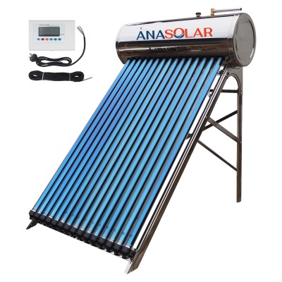 Panou solar presurizat 150 litri, 4 anotimpuri, pentru apa calda, heat-pipe, cu Controler